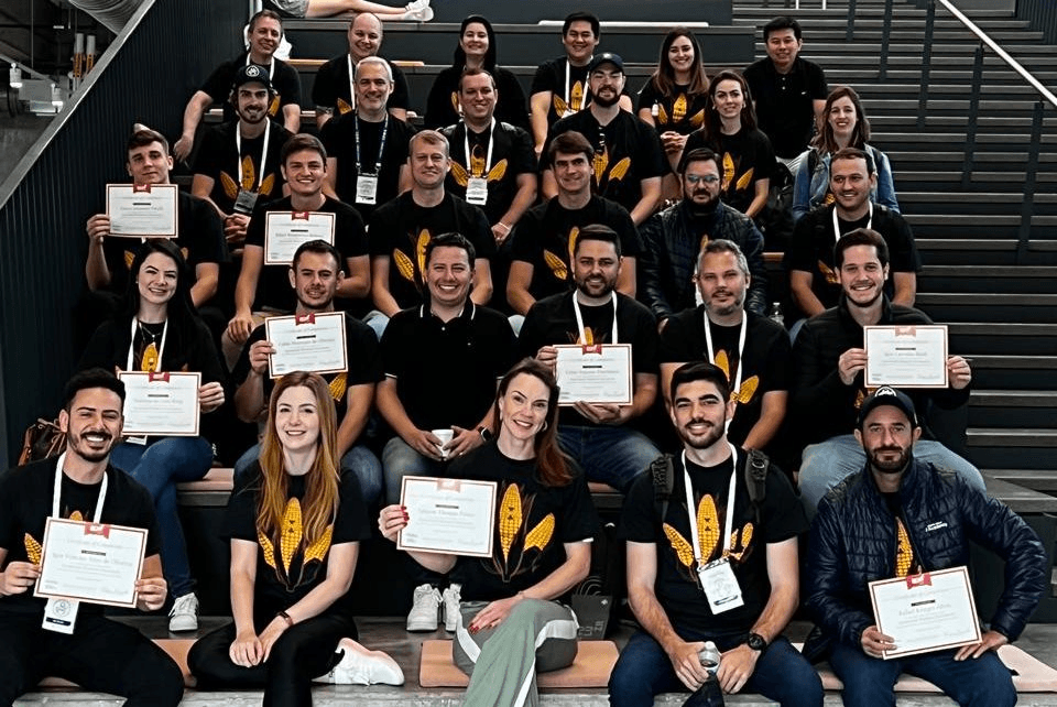 Certificado de participação AgroBravo — Iowa State Academy